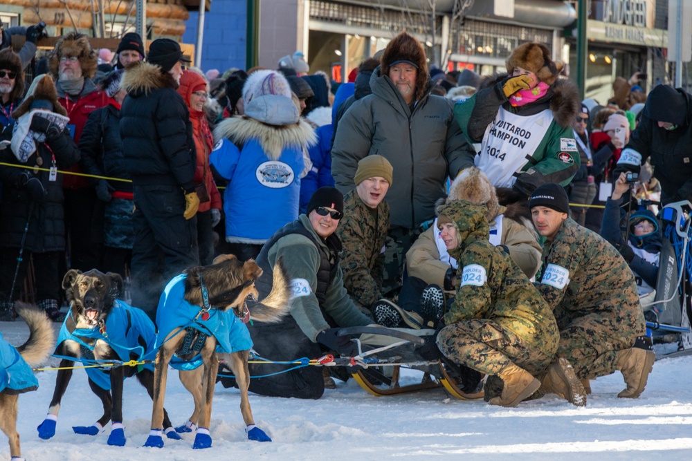 Marines at The Iditarod