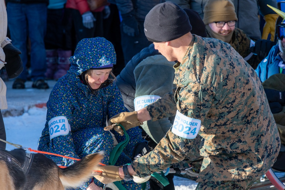 Marines at The Iditarod