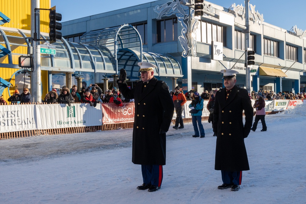 Marines at The Iditarod