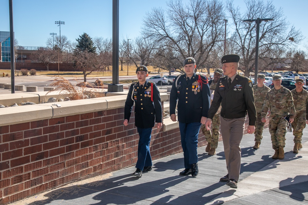 DVIDS Images Ivy Leaders Visit With FountainFort Carson Students