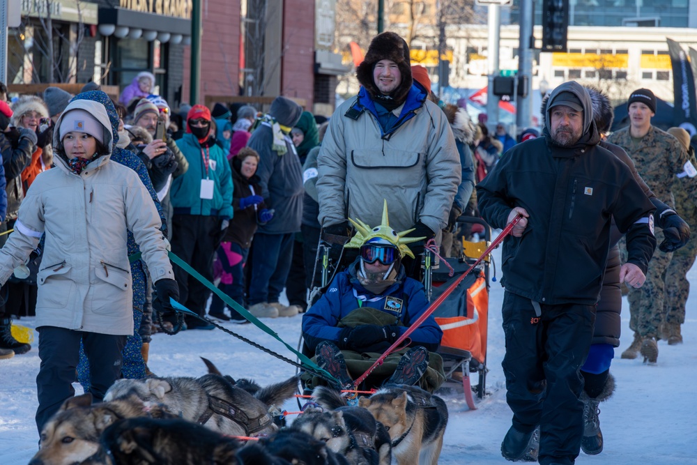 Marines at The Iditarod