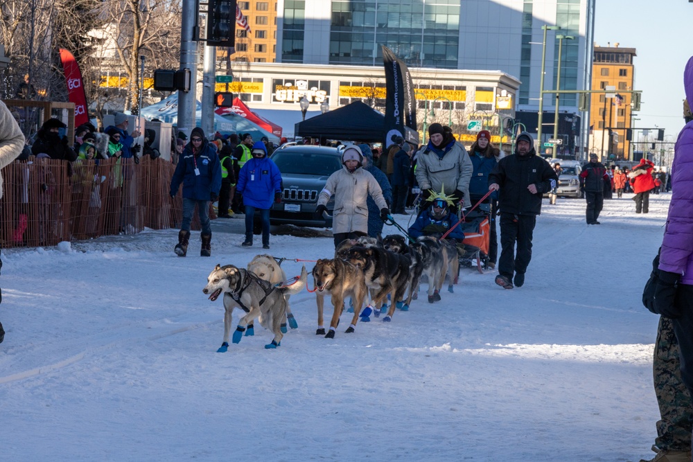 Marines at The Iditarod