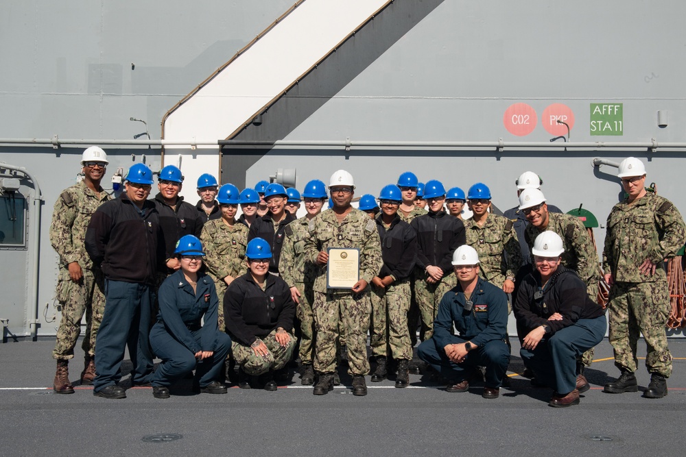 USS Essex In-Port Operations