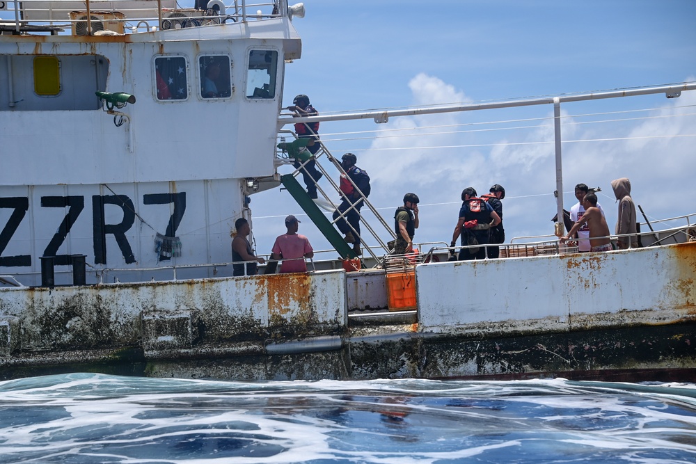 U.S. Coast Guard Cutter Harriet Lane, Vanuatu partner to conduct fishery boardings