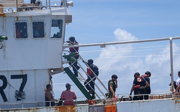 U.S. Coast Guard Cutter Harriet Lane, Vanuatu partner to conduct fishery boardings