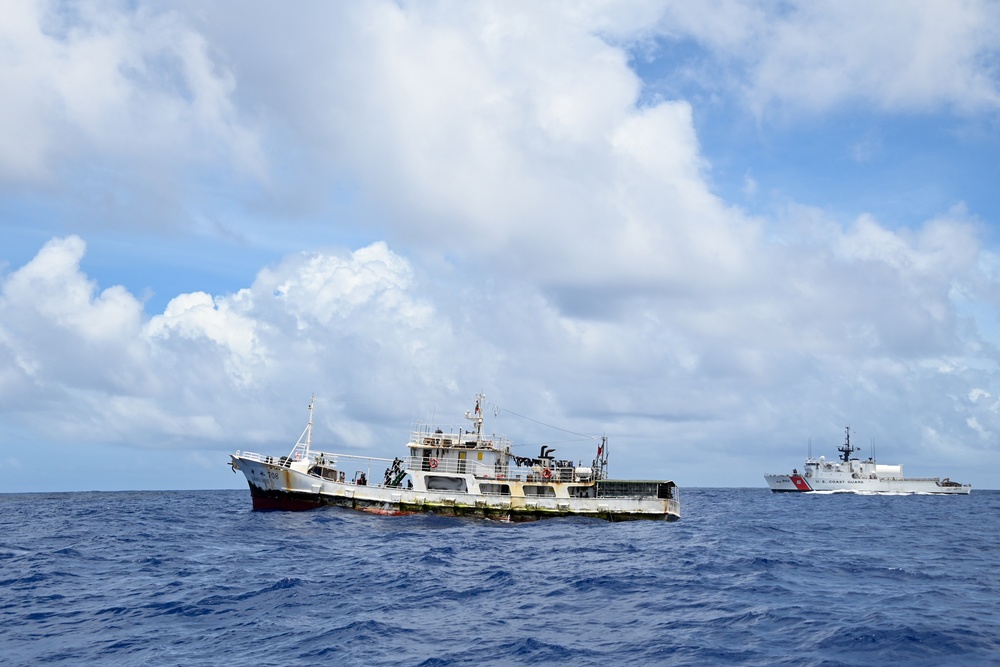 U.S. Coast Guard Cutter Harriet Lane, Vanuatu partner to conduct fishery boardings