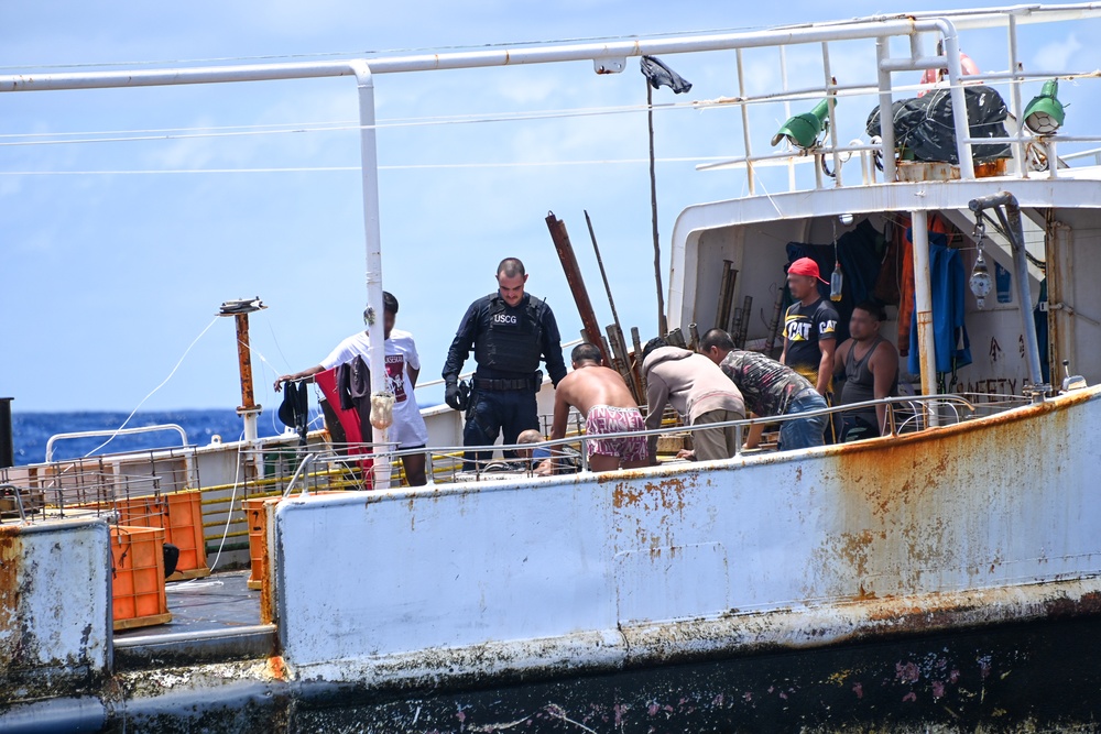 U.S. Coast Guard Cutter Harriet Lane, Vanuatu partner to conduct fishery boardings