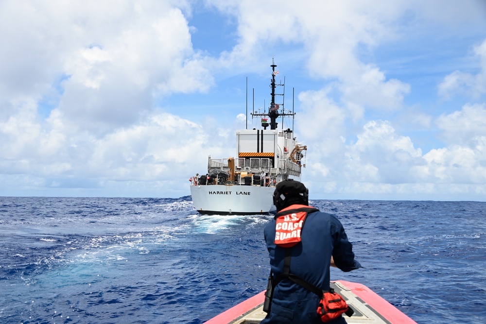 U.S. Coast Guard Cutter Harriet Lane, Vanuatu partner to conduct fishery boardings