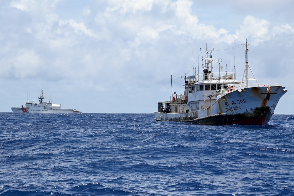 U.S. Coast Guard Cutter Harriet Lane, Vanuatu partner to conduct fishery boardings