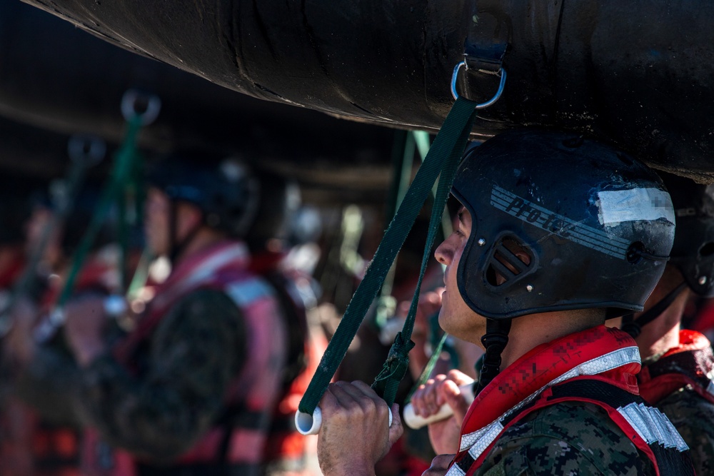 Navy SEAL Inflatable Boat Training