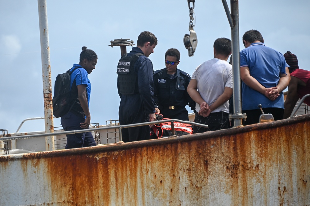 U.S. Coast Guard Cutter Harriet Lane, Vanuatu partner to conduct fishery boardings