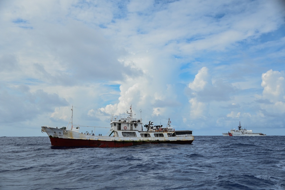 U.S. Coast Guard Cutter Harriet Lane, Vanuatu partner to conduct fishery boardings