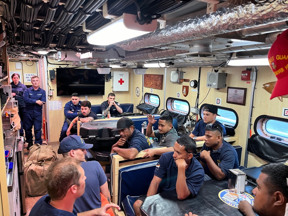 U.S. Coast Guard conducts patrol with Marshallese partners under Operation Blue Pacific