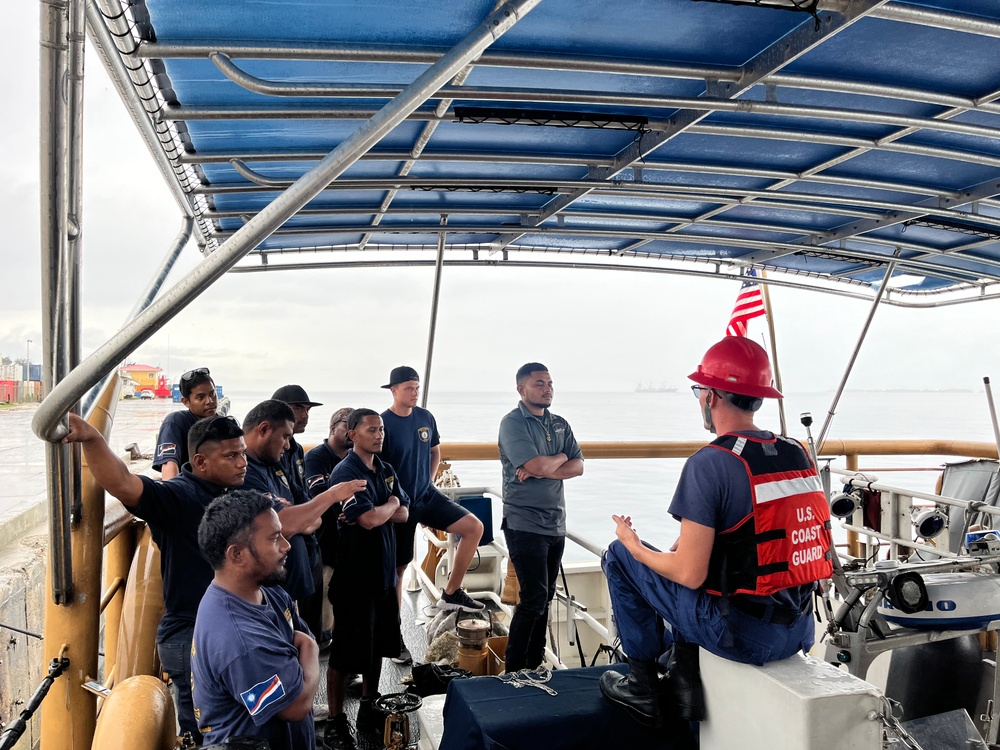 U.S. Coast Guard conducts patrol with Marshallese partners under Operation Blue Pacific