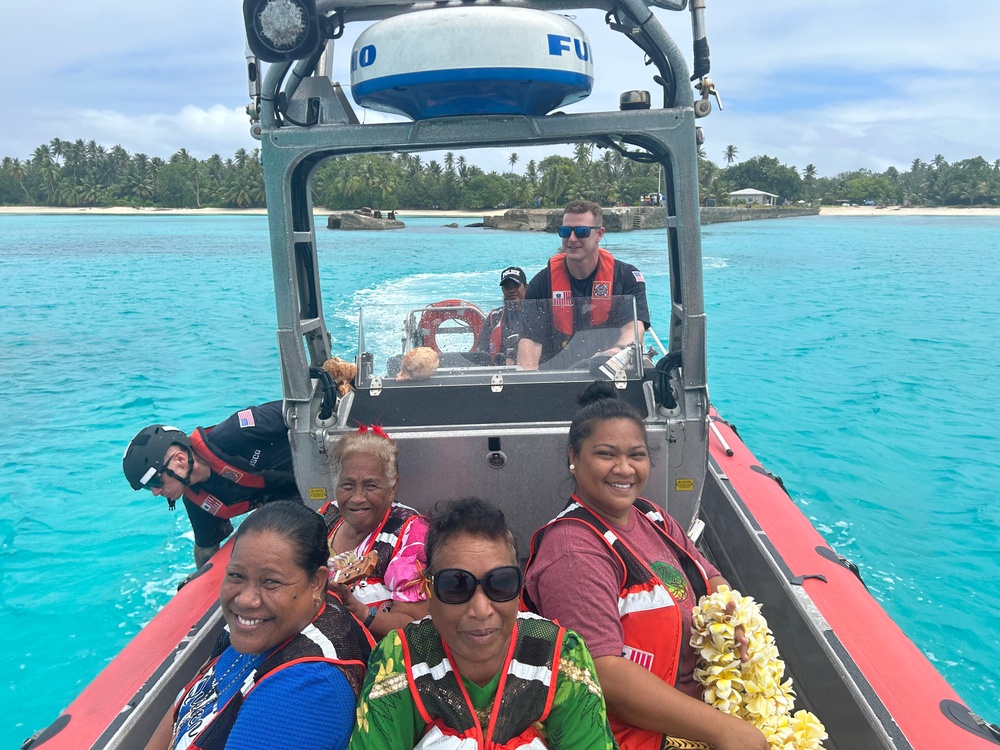 U.S. Coast Guard conducts patrol with Marshallese partners under Operation Blue Pacific