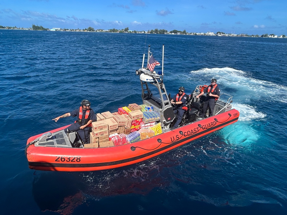 U.S. Coast Guard conduct patrol with Marshallese partners under Operation Blue Pacific