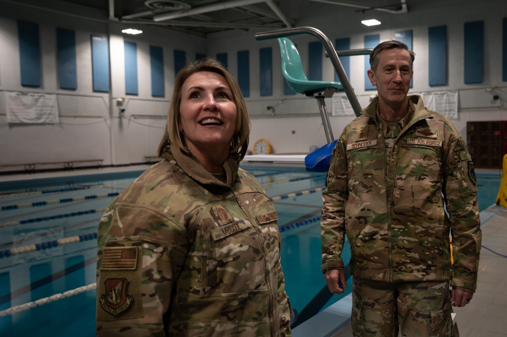 Gen. Schneider visits Eielson AFB for first time as COMPACAF