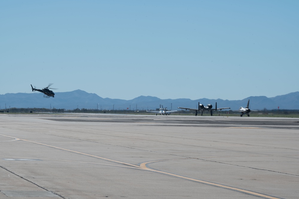 Davis-Monthan Heritage Flight Training Course 2024