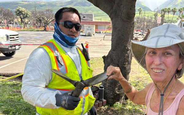 Boat propeller returned to Lahaina resident