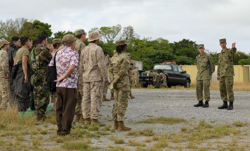 Kadena hosts joint, bilateral CBRN training