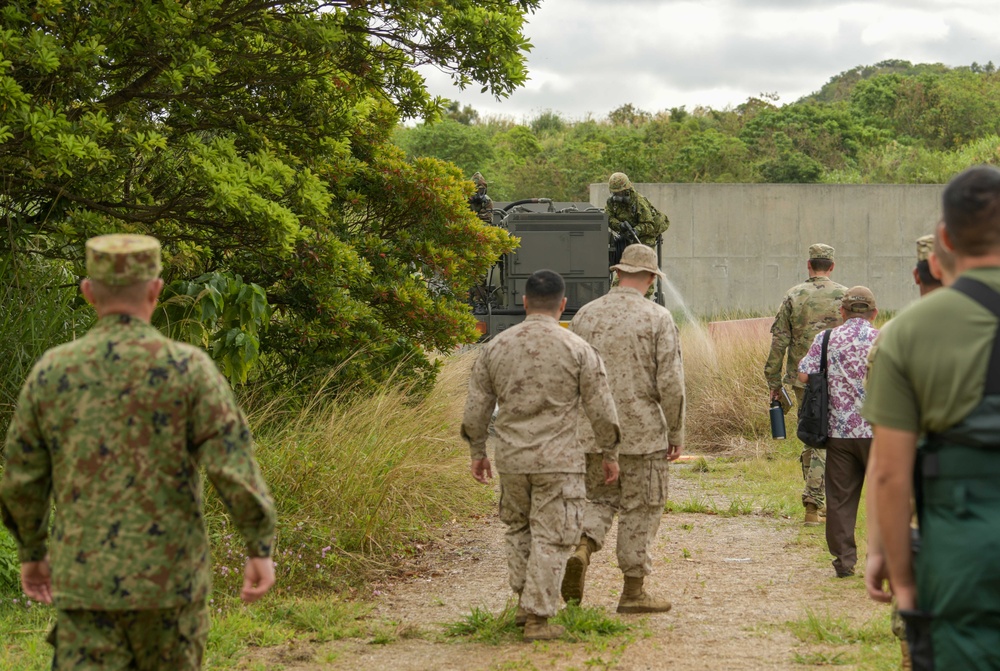 Kadena hosts joint, bilateral CBRN training