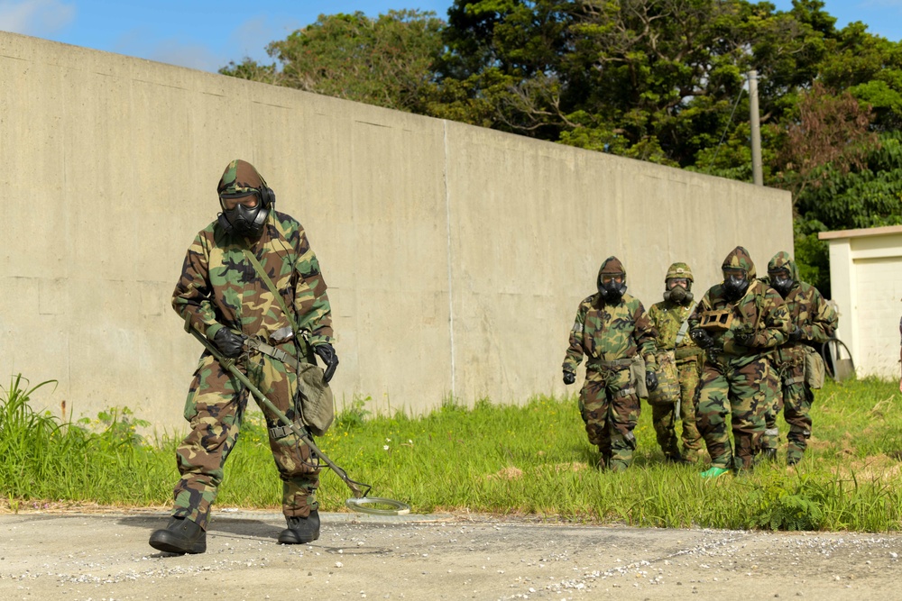 Kadena hosts joint, bilateral CBRN training