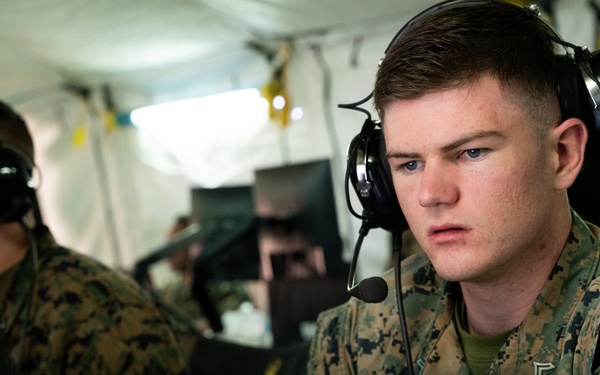 U.S. Marines with Marine Air Support Squadron 6 participate in Virtual Flag 24