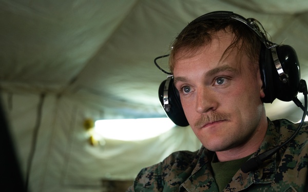 U.S. Marines with Marine Air Support Squadron - 6 participate in Virtual Flag 24