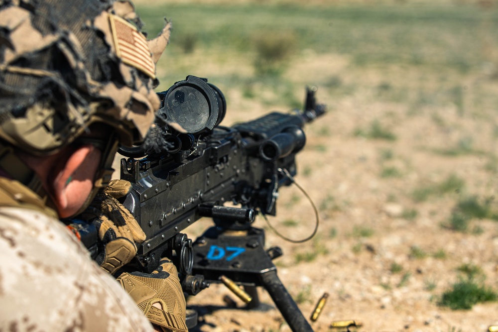 2d Battalion 6th Marines CAAT take to the range