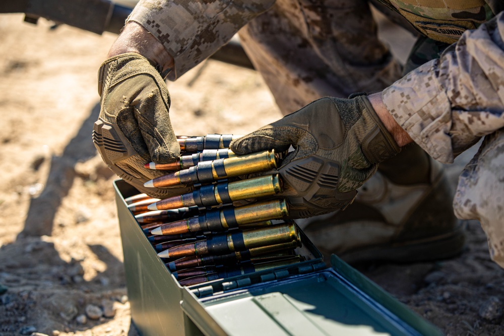 2d Battalion 6th Marines CAAT take to the range