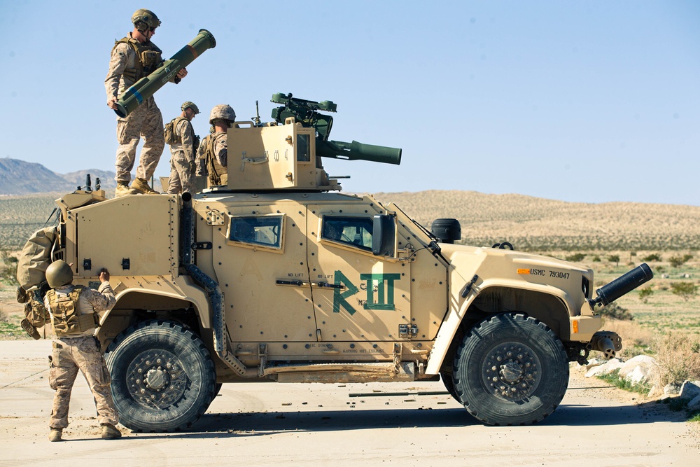 2d Battalion 6th Marines CAAT take to the range