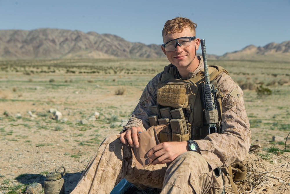 2d Battalion 6th Marines CAAT take to the range