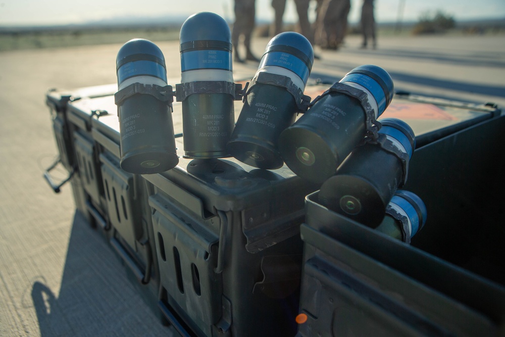 2d Battalion 6th Marines CAAT take to the range