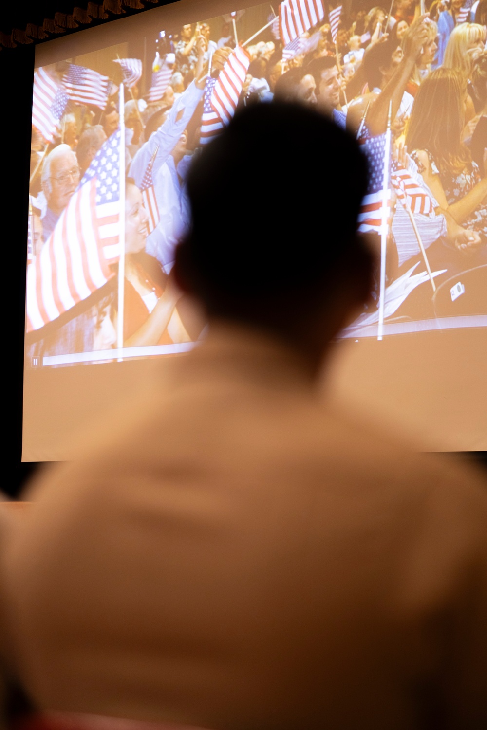 Camp Foster hosts naturalization ceremony, welcomes eight new US citizens from six different countries