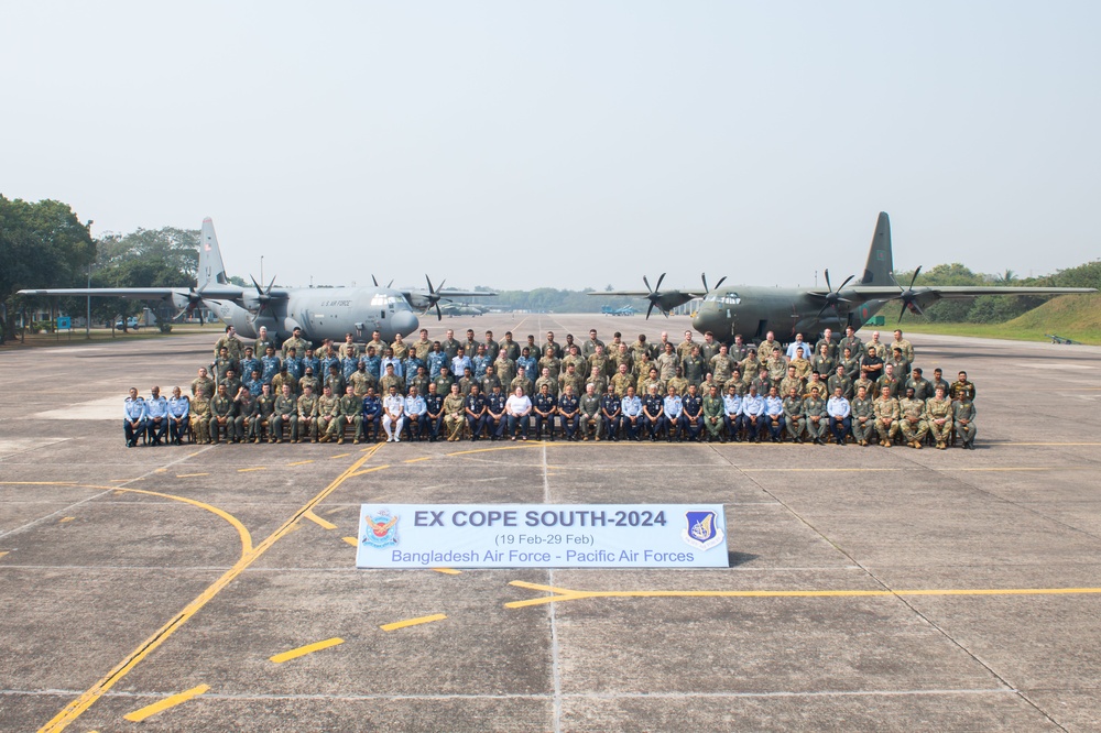 Cope South 2024 closes out with excelling partnerships between U.S., Bangladesh Air Forces