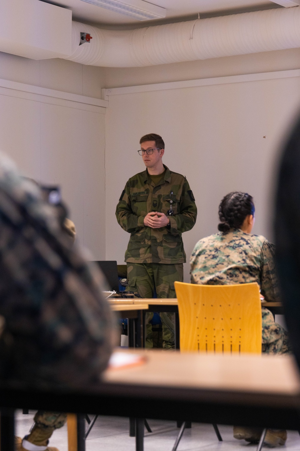 Cold Weather Training: II MEF AAOG Marines and Norwegian Armed Forces during Exercise Northern Winter