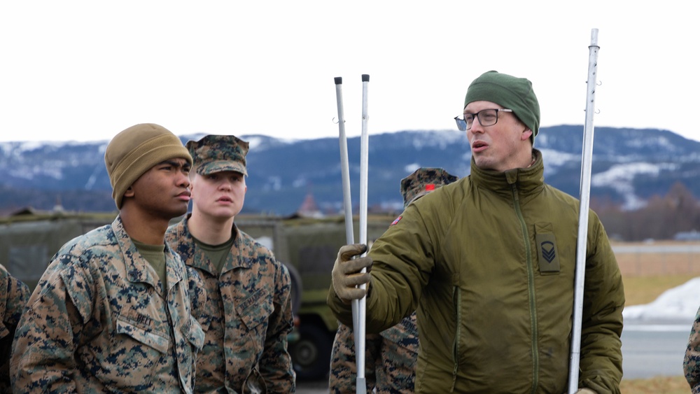 Cold Weather Training: II MEF AAOG Marines and Norwegian Armed Forces during Exercise Northern Winter