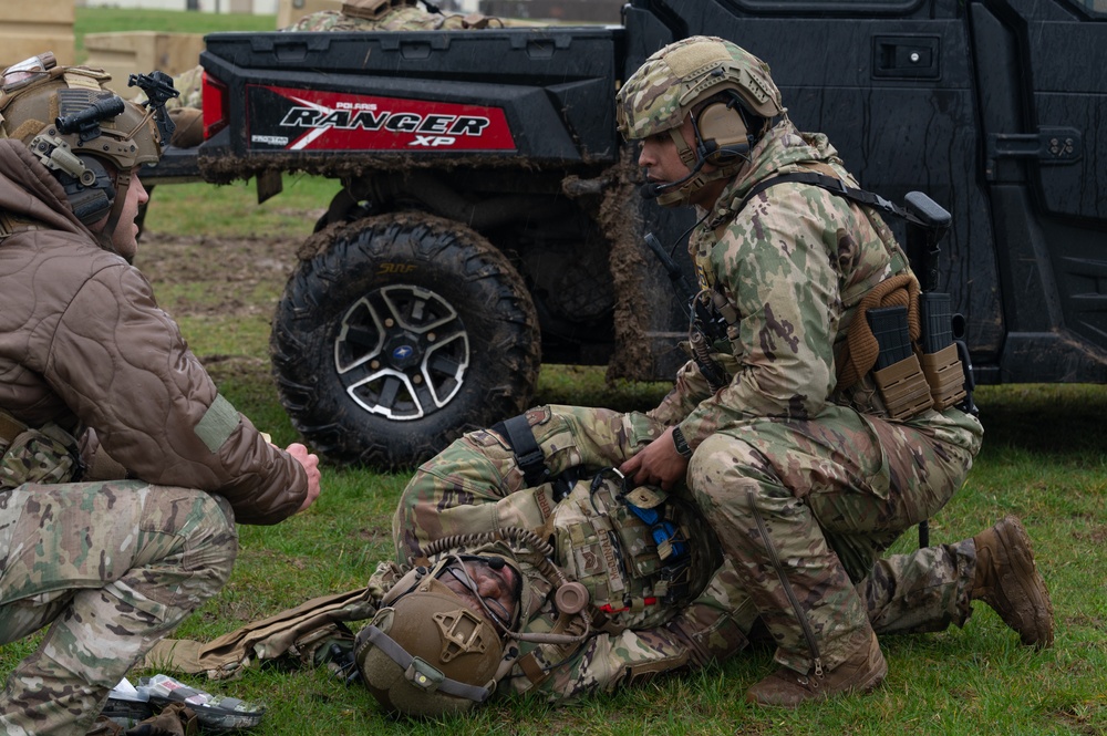 The 100th SFS runs an ACE field training exercise