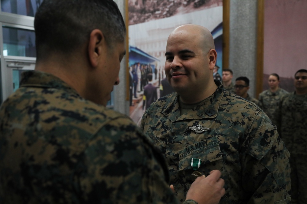 MARFORK Re-Enlistment, Award