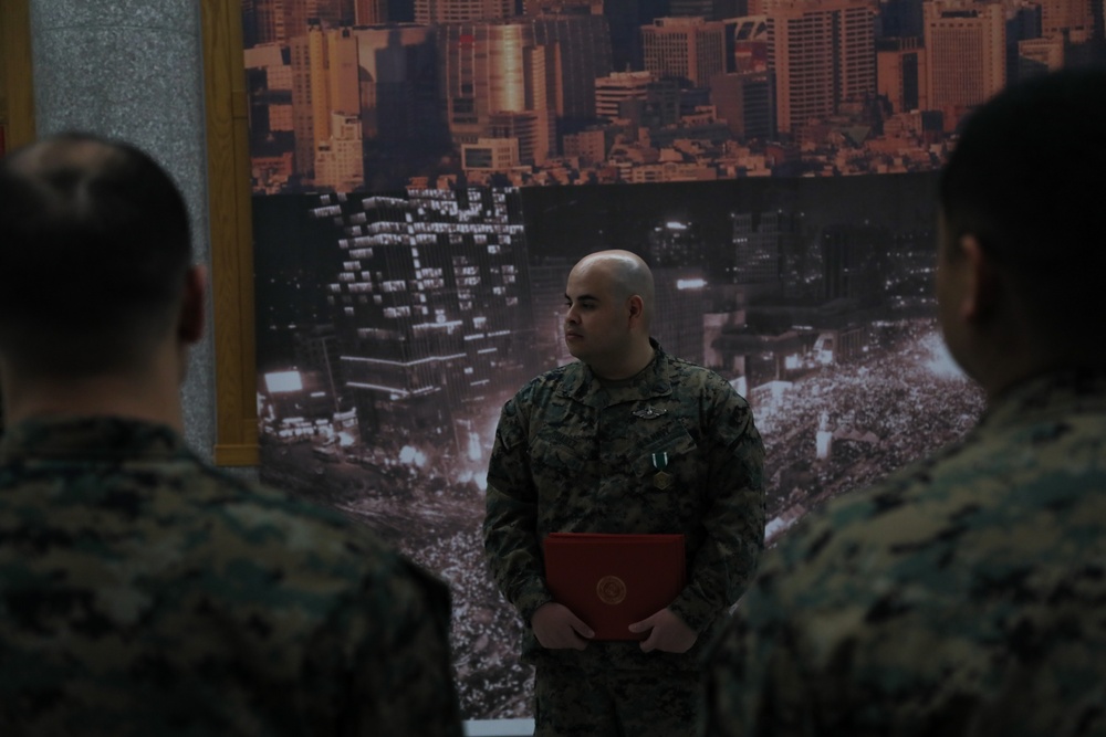 MARFORK Re-Enlistment, Award