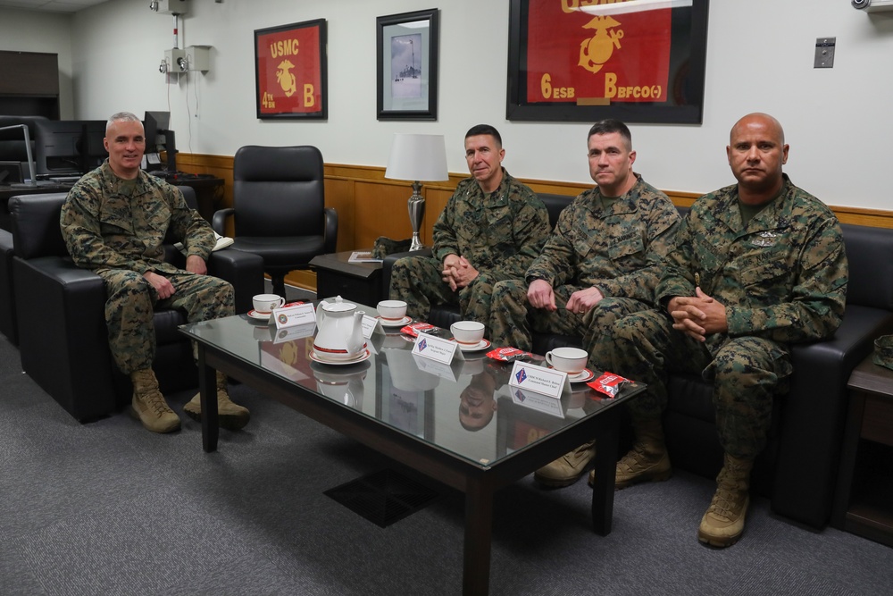 1MARDIV CG attends MARFOK CG’s Office Call