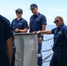 U.S. Coast Guard Cutter Harriet Lane departs Vanuatu