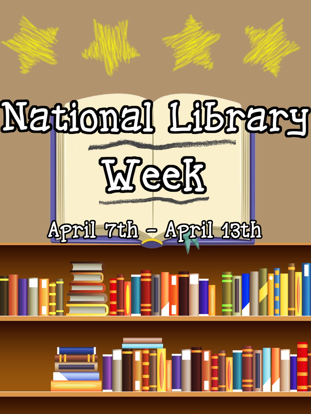 National Library Week graphic