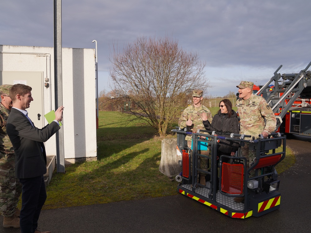 ASA Jacobson prepares to view future project sites in USAG Ansbach