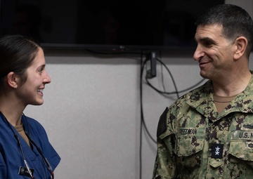 Deputy Surgeon General of the Navy Visits PCU JFK