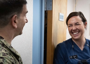 Deputy Surgeon General of the Navy Visits PCU JFK