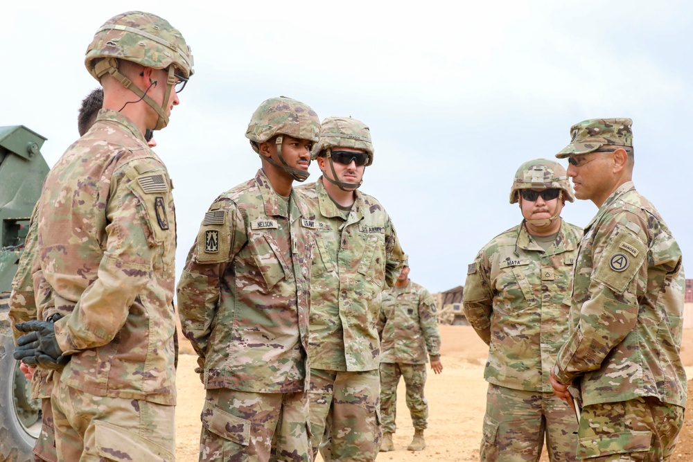 U.S. Army Command Sgt. Maj. Jacinto Garza Motivates Soldiers