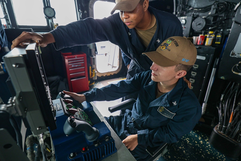 USS John Finn Conducts Taiwan Strait Transit