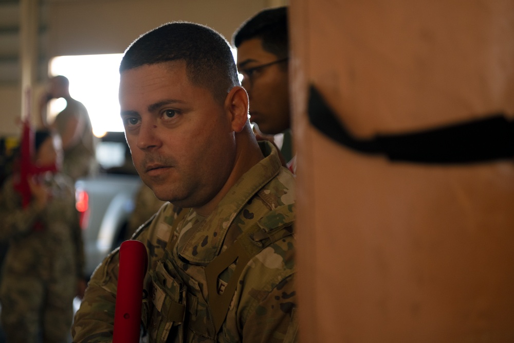 156th CRG Simulated Combat Training