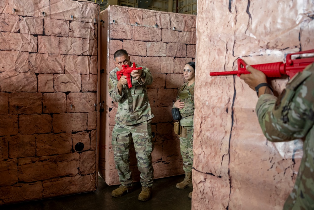 156th CRG Simulated Combat Training